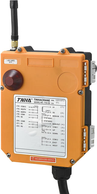 TNHA1 F24-8D Double Speed Crane Radio Remote Control Industrial Wireless Remote 